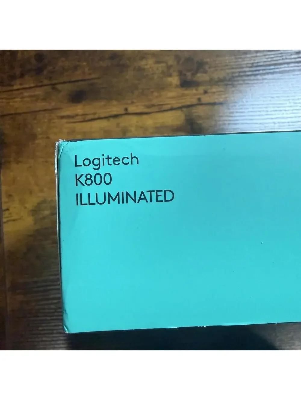 Logitech K800 Illuminated Wireless Keyboard w/ dongle, cable, box - Excellent